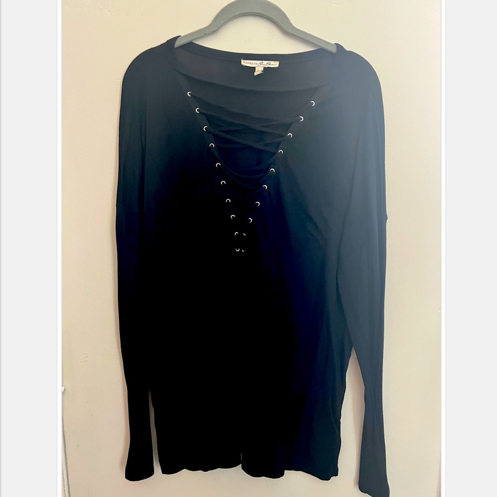 Lace Up Top